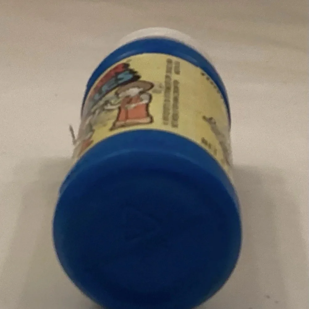 Vintage 1980s Bottle Of Wonder Bubbles.  3/4 Full.  Tootsietoy
